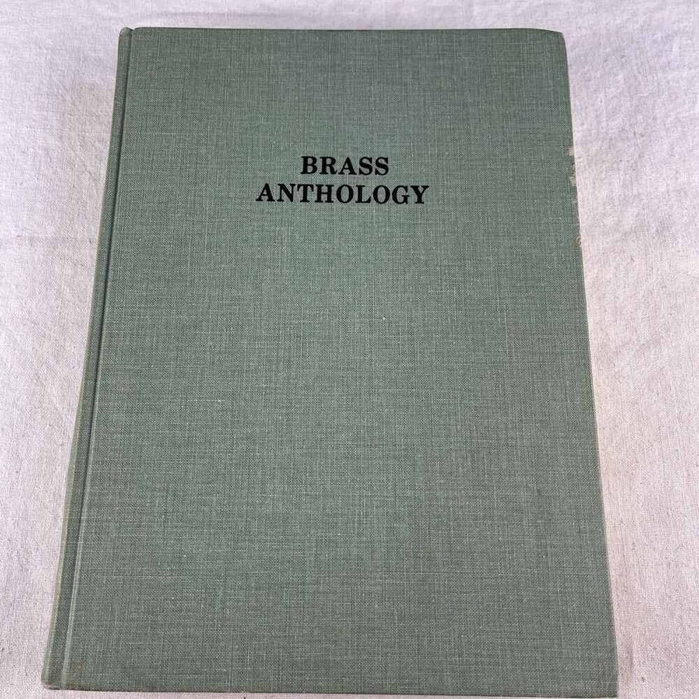 Vintage Brass Anthology 1969 The Instrumentalist Company Hardcover